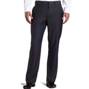 Kenneth Cole Reaction Dark Grey Slim Fit Pant